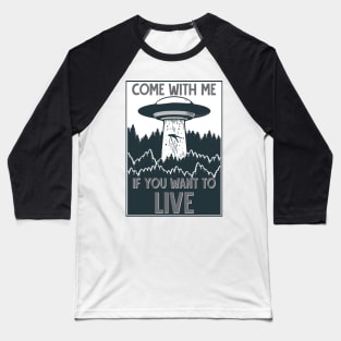 Come with Me Baseball T-Shirt